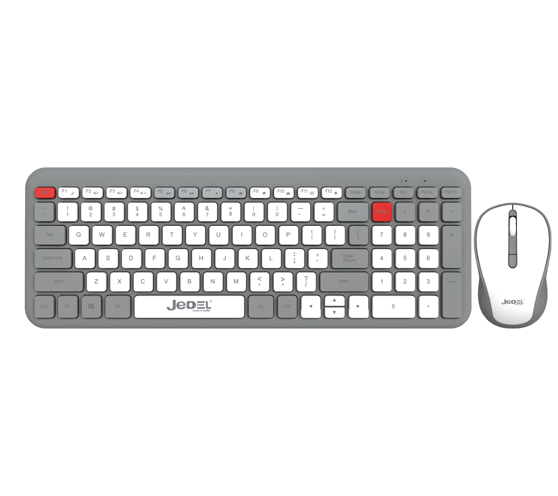 Jedel WS739 Wireless Dual Mode Keyboard&Mouse Combo
