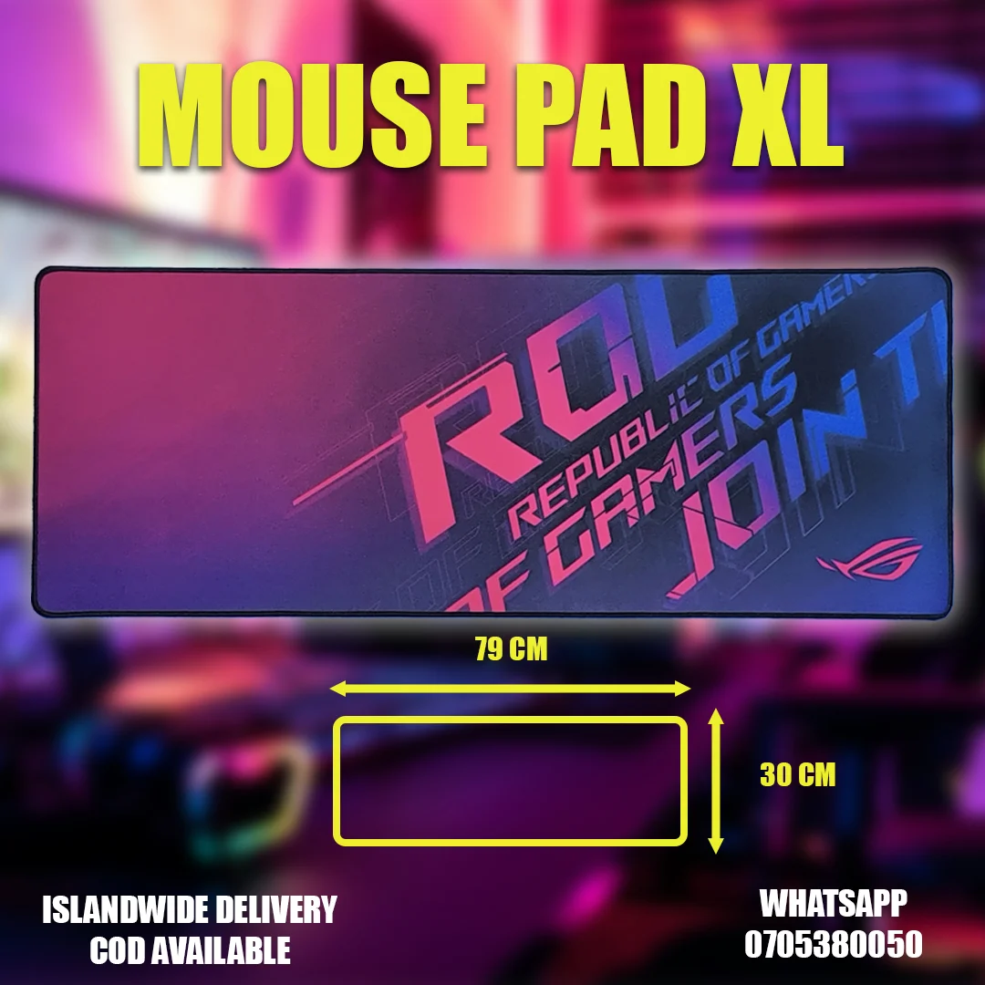 ROG Mousepad Large Size XL-ROG01