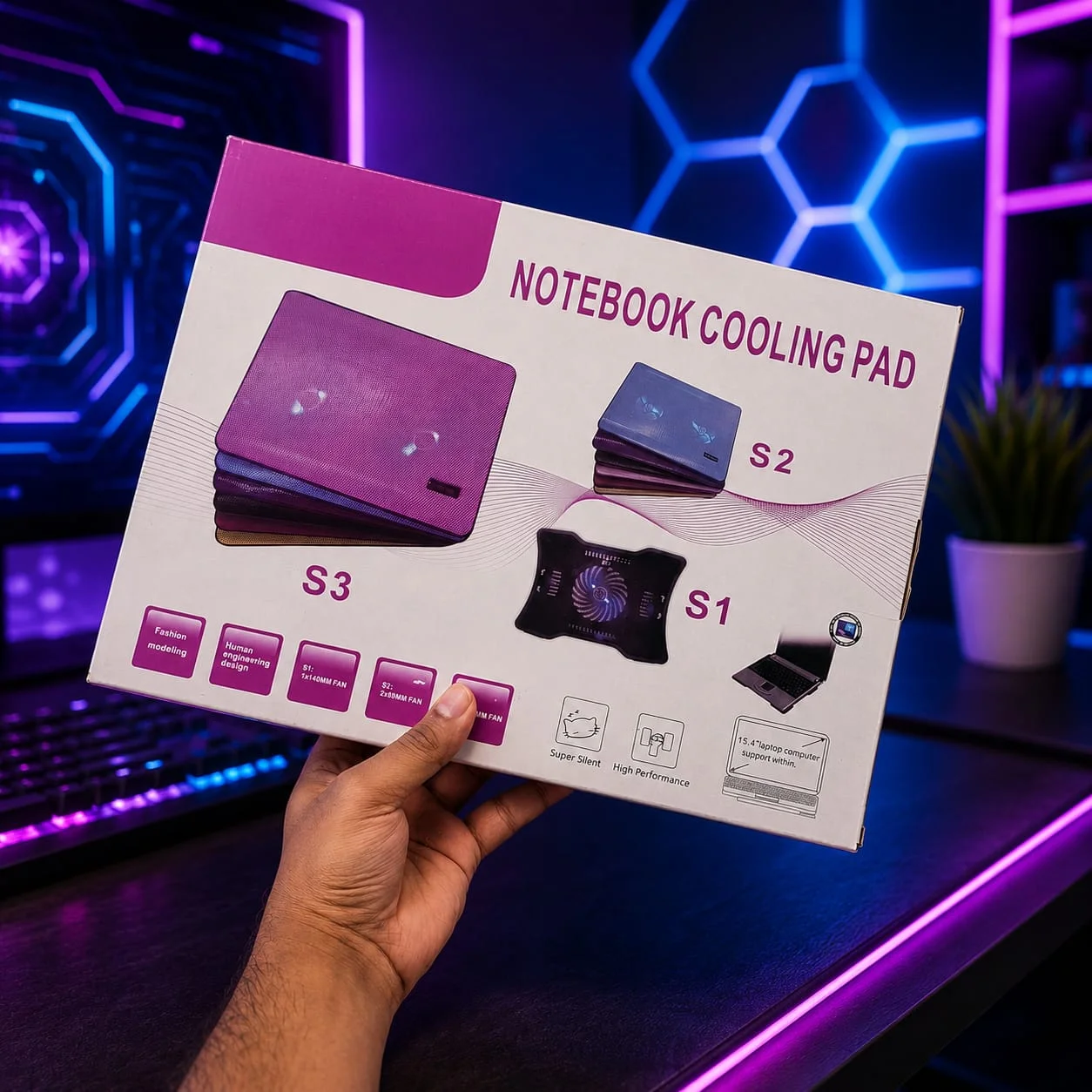 S2 Laptop Cooling Pad